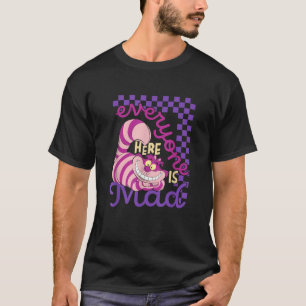 Disney Alice In Wonderland Cheshire Cat Iedereen H T-shirt