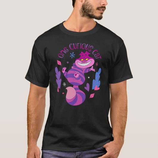Disney Alice's Wonderland Bakery One Curious Cat C T-shirt (Voorkant)