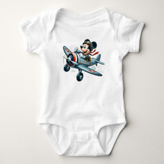Disney baby bodysuits Mickey Mouse Fun cartoon (Voorkant)