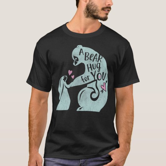 Disney Brave Merida A Bear Hug For You Graphic T-shirt (Voorkant)