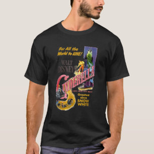 Disney Cinderella Movie Box Art Poster T-shirt