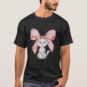 Disney De Aristocats Grote Strik Marie Waterverf T-shirt