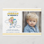Disney Hercules Baby Birthday Photo Kaart (Voorkant)
