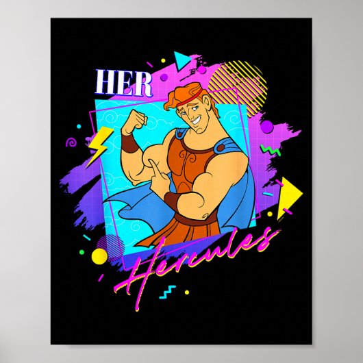 Disney Hercules Valentijnsdag Koppels Matching Haa Poster (Voorkant)