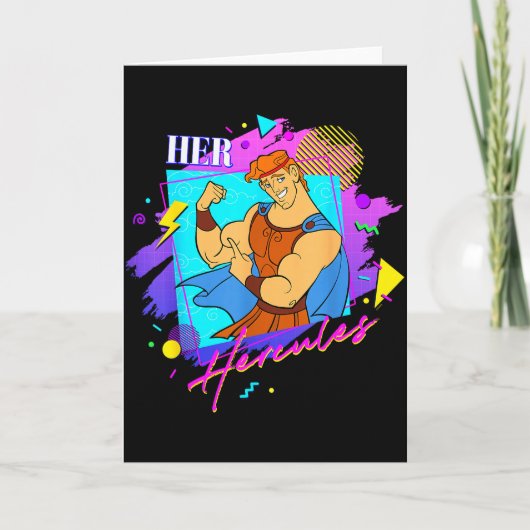 Disney Hercules Valentine’s Couples Matching Her H Kaart (Voorkant)