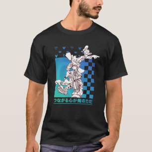 Disney Kingdom Hearts Sora Donald Goofy Kanji Chec T-shirt