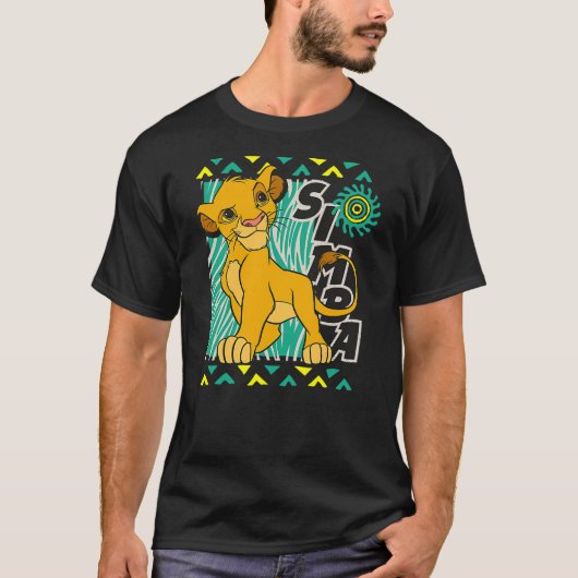 Disney Lion King Classic Simply Simba T-shirt (Voorkant)