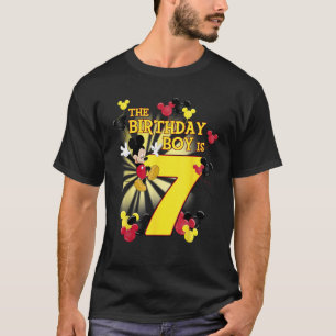 Disney Mickey en vrienden Mickey 7e verjaardag jon T-shirt
