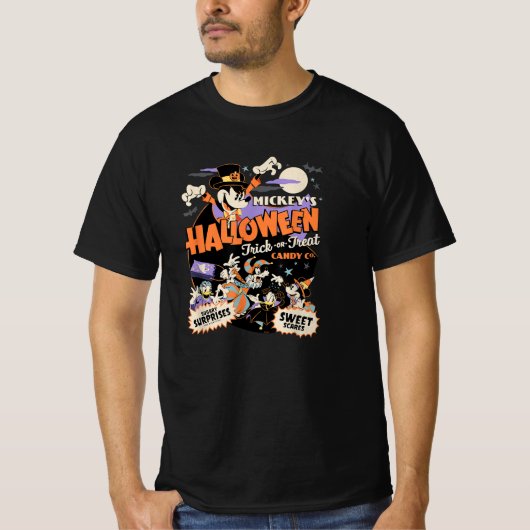 Disney Mickey Halloween T-Shirt (Voorkant)