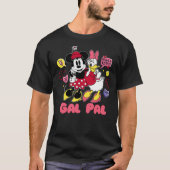 Disney Minnie Mouse and Daisy Duck Gal Pal Cute Re T-shirt (Voorkant)