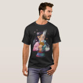 Disney Mulan Anime Half Girl Half Warrior Premium T-shirt (Voorkant volledig)