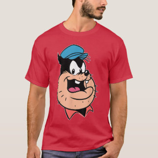 Disney Pete Grote Gezicht Retro Karakter Reis Matc T-shirt