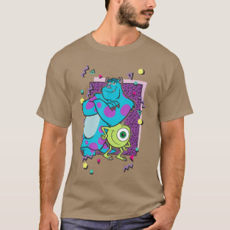 Disney Piar Monsters Inc Mike And Sully 90s Style  T-shirt