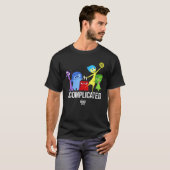 Disney Pixar Inside Out Complicated Emotions Group T-shirt (Voorkant volledig)