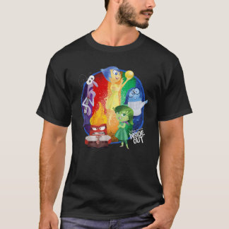 Disney Pixar Inside Out Riley s Emotions Group Sho T-shirt