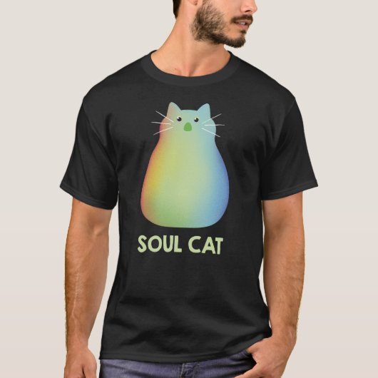 Disney Pixar Soul Cat Portrait T-shirt (Voorkant)
