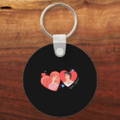 Disney Prinses Ariel & Eric Valentijnsdag B Sleutelhanger (Voorkant)