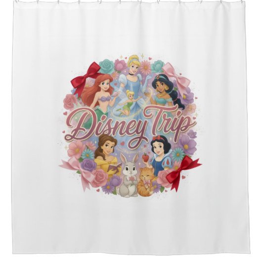 Disney Prinses DOUCHE GORDIJNEN (Voorkant)