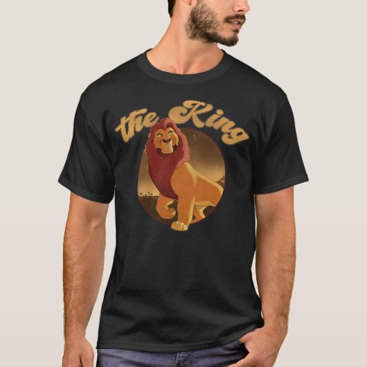 Disney The Lion King Mufasa The King T-shirt (Voorkant)
