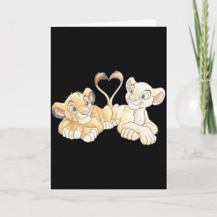 Disney The Lion King Simba En Nala Hartjes Valenti Kaart
