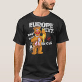 Disney The Muppets Fozzie Bear Europe Next Distres T-shirt (Voorkant)