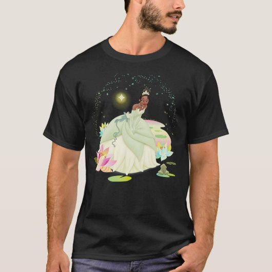 Disney The Princess and The Frog Tiana on a Bayou T-shirt (Voorkant)