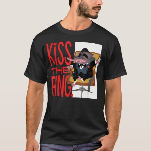 Disney Zootopia Mr Big Kus De Ring Grappig T-shirt (Voorkant)