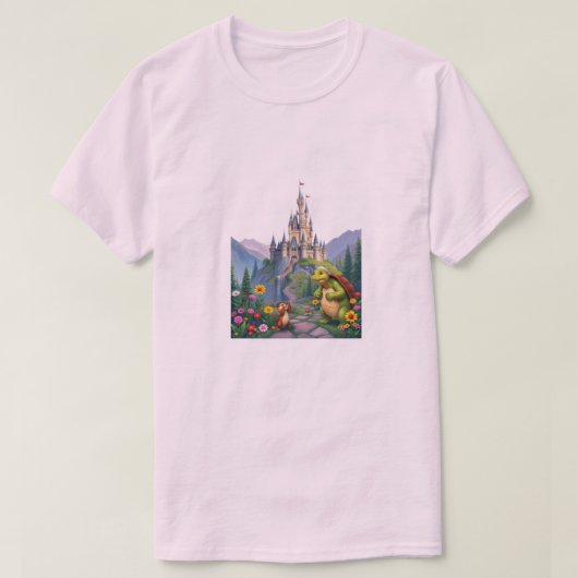 DISNEYLAND OP WIT T-SHIRT (Design voorkant)