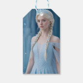 Disney's Frozen Elsa Birthday personalize name Cadeaulabel (Achterkant)