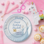 Disney's Frozen Elsa Birthday personalize name Pap Papieren Bordje (Feest)