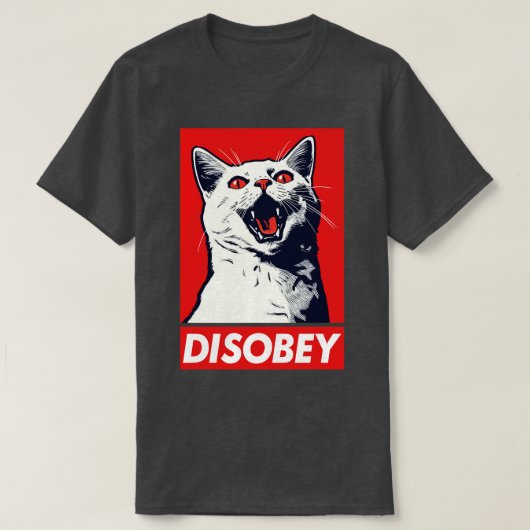 DISOBEY T-SHIRT (Design voorkant)