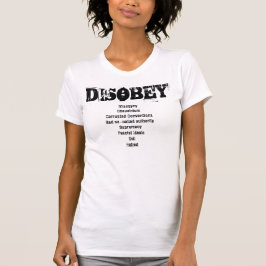 DISOBEY T-SHIRTS - TRENDSETTERS - STIJL - GIFTEN