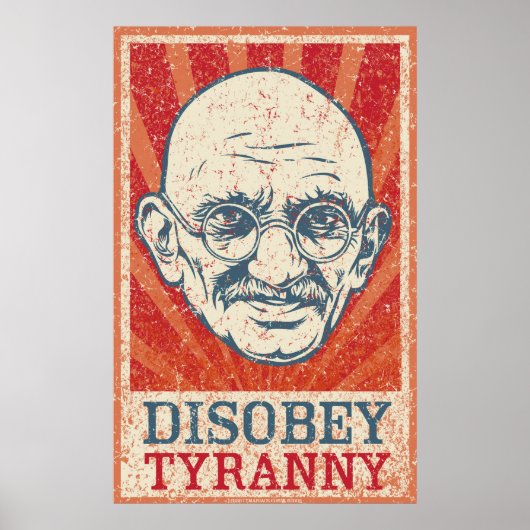 Disobey Tyranny Poster (Voorkant)
