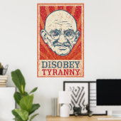 Disobey Tyranny Poster (Thuiskantoor)