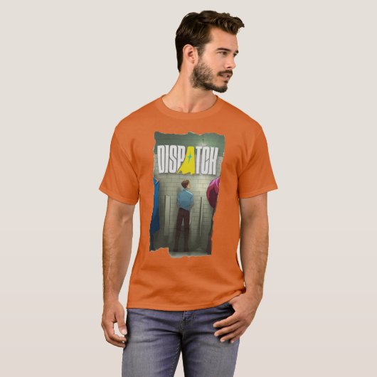 Dispatch Game Poster friends T-shirt (Voorkant volledig)