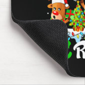 Dispatcher Crew Three Cute Santa Elf Reindeers Xma Muismat (Hoek)