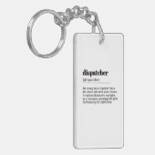 Dispatcher Gift, Politie Sleutelhanger (Voorkant Links)