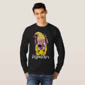 Dispatcher Gnome Funny 911 Operator Dispatch Emerg T-shirt (Voorkant volledig)