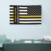 Dispatcher Gold Line Gefeliciteerd pensionering Spandoek (Beurs)