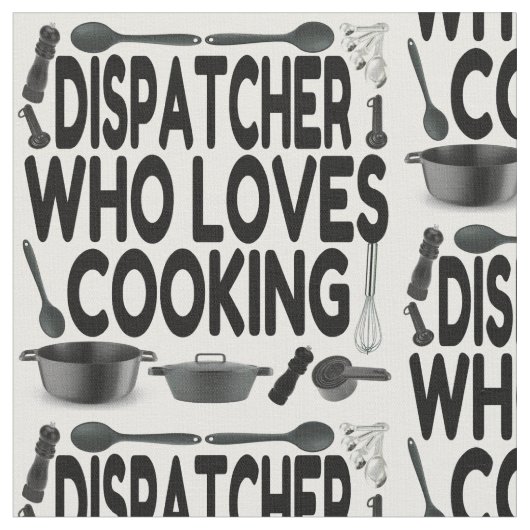 Dispatcher houdt van koken stof (Close Up)