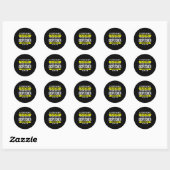 Dispatcher If At First You Don't Succeed Funny Gif Ronde Sticker (Vel)