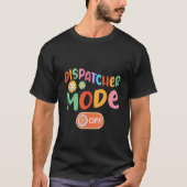 Dispatcher Mode Off Costume Summer Vacation  Flowe T-shirt (Voorkant)