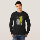 Dispatcher Moeder Gele Lijn Dispatch Operator 911 T-shirt (Voorkant volledig)
