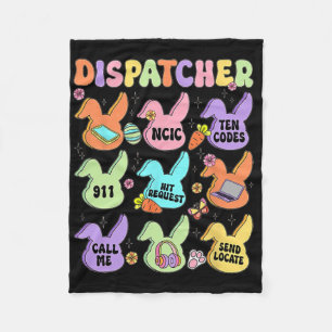 Dispatcher Pasen Lief Konijn Coquette Cowgirl Oost Fleece Deken