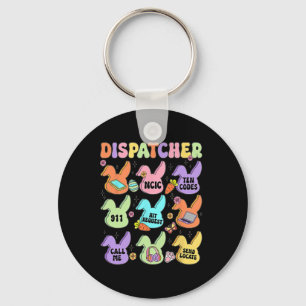 Dispatcher Pasen Lief Konijn Coquette Cowgirl Oost Sleutelhanger