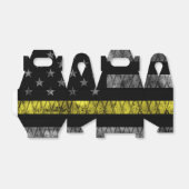 Dispatcher Thin Yellow Line Flag Bedankdoosjes (Uitgevouwen)