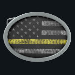 Dispatcher Thin Yellow Line Flag Gesp<br><div class="desc">Dispatcher Thin Yellow Line Flag</div>