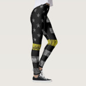 Dispatcher Thin Yellow Line Flag Leggings (Rechts)