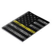 Dispatcher Thin Yellow Line Flag Notitieboek (Linkerzijde)