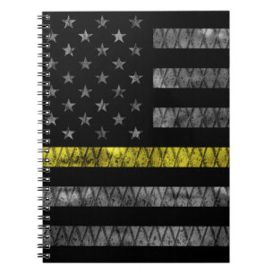 Dispatcher Thin Yellow Line Flag Notitieboek